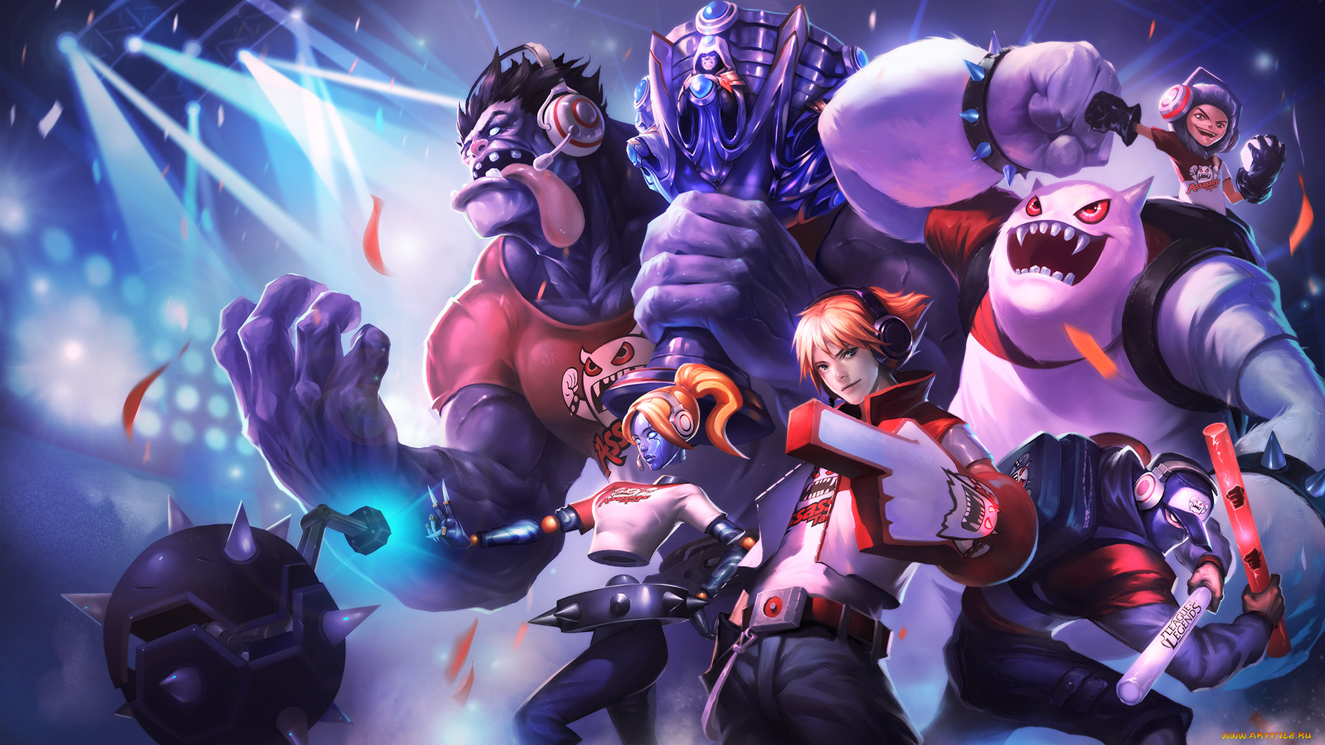  , league of legends, orianna, league, of, legends, , , nunu, shen, dr, mundo, ezreal, 